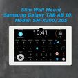 teskt.jpg Samsung Galaxy tab A8 10.5" slim wall mount (SM-X200/205)