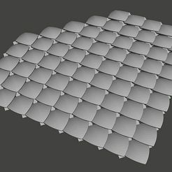 scalemail-armor-flexible-scales-connected-3d-model-1d636d3f5e.jpg STL file Scalemail Pauldron Armor - Flexible Scales Connected・3D printer model to download