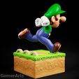 31.jpg Luigi STL 3D print figure
