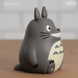 Totoro06.png Totoro Chibi 2 models Fanart No Supports