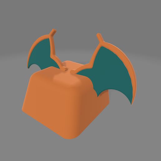 keycap-dracaufeu-4.jpg Clavier mécanique charizard keycap