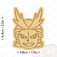 all_might~private_use_cults3d_otacutz-cm-inch-cookie.png All Might Cookie Cutter / MHA