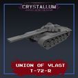 “CRYSTALLUM CONFLICT IX THE FAR FUTURE UNTON OF VLAST | et eel Vlast T-80C Series Tank