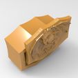 box.147.jpg vintage dragon box decorated with skull  3D STL model for CNC router and 3D printing