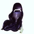 0_00010.jpg CAR SEAT 3D MODEL - 3D PRINTING - OBJ - FBX - 3D PROJECT CREATE AND GAME READY