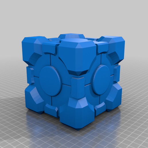 273fc510-841f-4710-a716-483fe83a825e.png Companion Cube - Juego de Portal