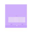 Commodore128Bottom5.STL Modèle d'impression 3d du boîtier du Commodore 128