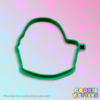 901_cutter.png PICNIC BASKET COOKIE CUTTER MOLD