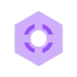 Hexagon_Rim_12mm.stl Star Rims Type C R/C - Scale 1/10