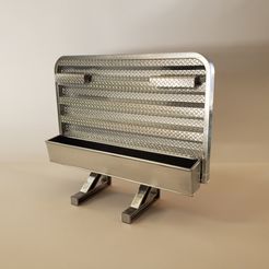 20221117_095249.jpg STL-Datei Modern Tandem Cab Guard, Headache Rack. Maßstab 1:25・3D-Druck-Idee zum Herunterladen