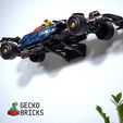 4.jpg Wall Mount for 42206 Red Bull F1 Formula 1 RB20 Technic Gecko Bricks