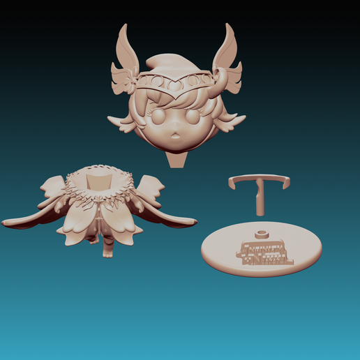 ♾️ Infinity Nikki: Giroda・ 3D File for 3D printing・Cults