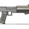 gun5.jpg Star Wars Clone Wars suppressed trooper pistol in 1:12 , 1:6 and 1:1 scales