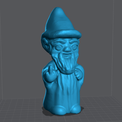 STL file Gnome Giving the Finger・3D printable model to download・Cults
