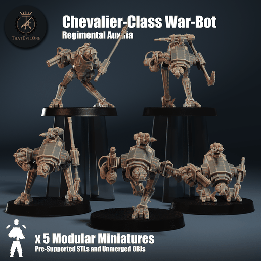 Chevalier-Class War-Bot - Presupported