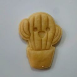 cactus (2).jpg Archivo STL Cactus cookie cutter・Modelo para descargar e imprimir en 3D