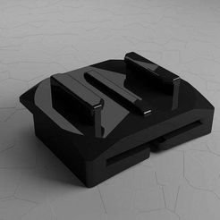 Free STL file GoPro Bracket for Julius K9 Power Harness 3D