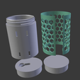 Parts-view-front.png Nori Hive / Feeder (Cylinder)