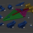 Diagram-Labeled.png Clone Wars Arquitens Ship - 3D Print Files