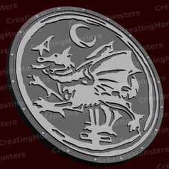 r-cof-1.jpg 3D file cradle of filth logo and dragon・3D print design to download
