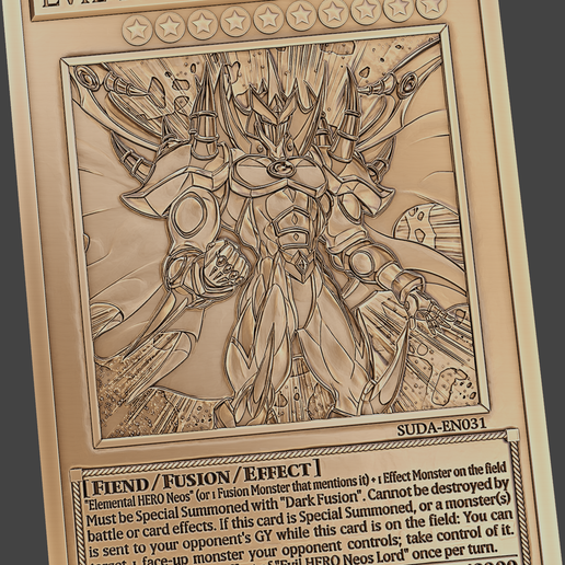 1996 first edition yugioh cards Suda-JP031 Evil HERO Neos Lord (HR) – TCG Corner main image 1