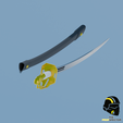 helldivers-2-cqc-2-saber-3d-print-4.png **MIS A JOUR** HELLDIVERS 2 CQC-2 Saber 1:1 REPLICA Prêt à imprimer