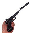 IMG_4155.jpg Princess Leia Blaster - the Defender Sporting Blaster Pistol Star Wars Prop Replica Cosplay Gun Weapon