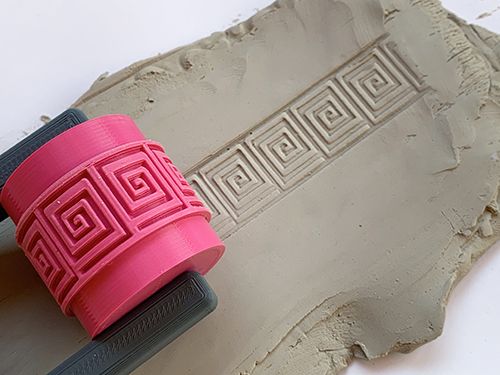 IMG_8652.jpeg Rouleau encreur pour poterie - Ensemble complet