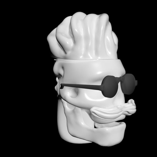 Working chopper - 3D model önizlemesi