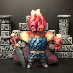 Capture d’écran 2018-01-24 à 10.46.51.png Fichier STL gratuit Flaymon, le Chevalier du Feu・Modèle à télécharger et à imprimer en 3D