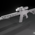5.png 1/6 scale KS-1 assult rifle