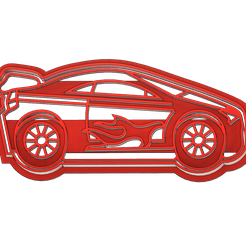 auto-hot-contorno-con-nombre-v4.png STL-Datei Ausstecher Ausstechform 8cm Hot Wheels Fondant Auto・3D-Druck-Idee zum Herunterladen