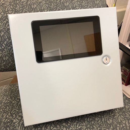 Raspberry Pi 7" Touchscreen Display Enclosure Mount