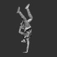 3.jpg FREE - human - circus acrobat - dnd miniature Free 3D print model