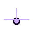 Tail_FIX.stl Easy to print T33 jet trainer aircraft scale model esc: 1/64