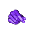 FingerHeartHandScan.stl Korean Finger Heart - Hand Scan - High Quality