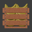 BananaCrate-05.png Wooden Vendor's Crate / Banana Crate ( 28mm Scale )
