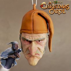 Scrooge_0000_584305f8a6515b1e0ad75b40.jpg Fichier STL Décoration Ebenezer Scrooge du conte de Noël de Disney・Design pour imprimante 3D à télécharger