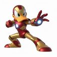 1768814709895.jpg Donald Duck Ironman: Stylized Iron Man Duck 3D Model