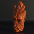 .9.png Groot Cosplay Face Mask 3D print model