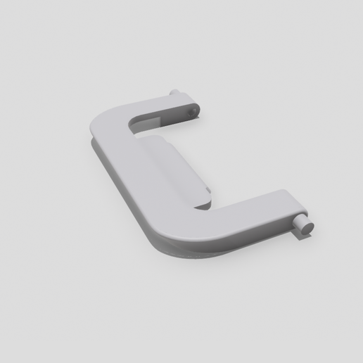 Logitech Keyboard Spare Replacement Leg / Foot / Stand / Feet / Tilt 3D Model