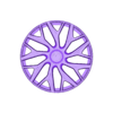 1 64 scale  AZA-527_001.stl AZARA AZA-527 WHEEL 3D PRINT MODEL