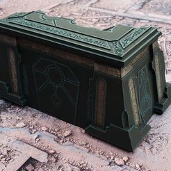 20201024_112133.jpg Necron Tournament Terrain - Tomb World - Tomb