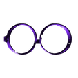rezz-frame.stl Rezz-Inspired NeoPixel Glasses