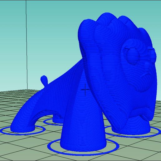 Lion P 407 - 3D model önizlemesi