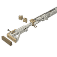 MK23-fronts-v212daa.png 3D file MK23 SOCOM DMR Carbine conversion kit AIRSOFT Tokyo Marui/ASG・Design to download and 3D print