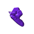 Chevron_19.OBJ OBJ file Life size baby T-rex skeleton - Part 09/10・3D printable design to download