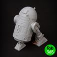 R2D2_03.jpg 3D file StarWars Foldable R2D2・3D printable model to download