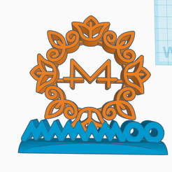 mamamoo.png STL file Mamamoo v1 v2 Kpop Logo Ornament・3D printing model to download
