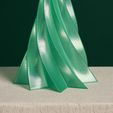 Slimprint_christmas_tree_stl.jpg Spiraled Christmas Tree, Vase Mode, Christmas Decor by Slimprint
